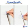 Avery Mini Ultra Tabs, 1" x 1.5", 2-Side Writable, Assorted Pastel Colors, 40 Repositionable Tabs (74761)