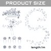 48 Pack Wedding Hair Comb Faux Pearl Crystal Bride Hair Accessories Flower Bridal Hair Jewelry for Wedding Hair Clips Rhinestone U Shaped Prom Hair Pins Silver Hair Vines for Brides Bridesmaid Girls