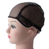 PRETYZOOM 2 PC Black Mesh Wig Cap Net Wig Caps for Women Black Wig Black Wig Hair Crochet Hook Wig Caps Bulk Mesh Wig Nets Wig Making Liner Wig Hair Cover Net Short Hair Wig Head Net Cap