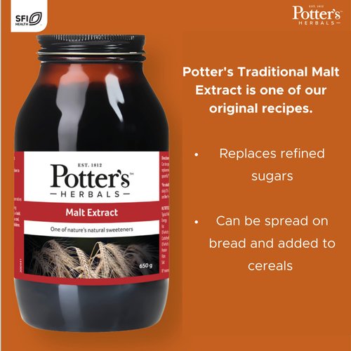 Potter's Herbals - Malt Extract - 650g