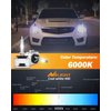 Nilight D3S HID Headlight Bulbs, Super Bright D3S HID Bulb 6000K Diamond White High Low Beam HID Xenon Bulbs Replacement, 2-Pack