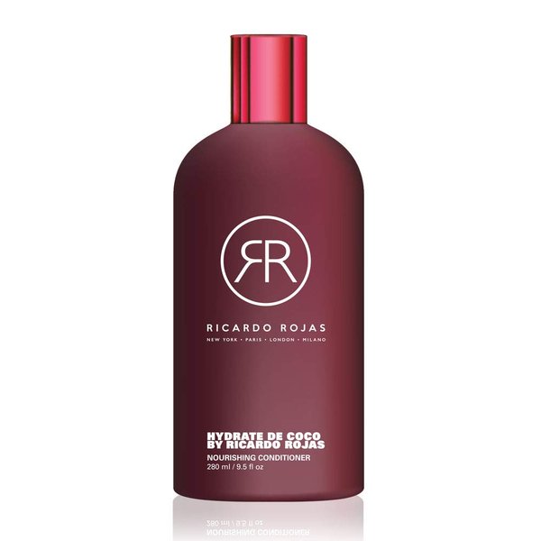 Ricardo Rojas Haircare Hydrate De Coco Nourishing Conditioner | Yerba Maté Extract, Coconut Oil and Sunflower Oil | Natural Biotin and Silicon | Deeply Repairing for All Hair Types | 10 fl oz/296 mL