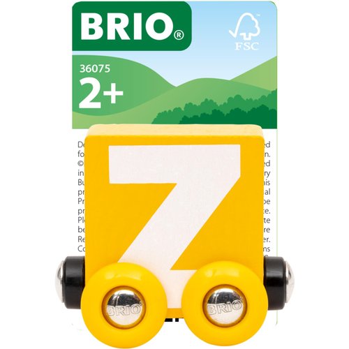 BRIO – Letter Train Z | Wooden Train Set Accessory Toy for Kids Age 2 Years Up
