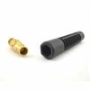 HASME HRPZ24-K3 Reusable Strain Relief Replacement Fitting for 1/4 Inch ID Hose Replacement for Interstate Pneumatics