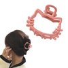 Pink Metal Cute Cat Hair Claw Clips - Kawaii Hair Accessories for Girls - Metal Claw Clips for Women Girls