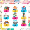 9 PCS Book Honeycomb Centerpieces Table Decorations Books Table Centerpieces for Books Party Supplies Reading Birthday Party Decorations Library Decorations