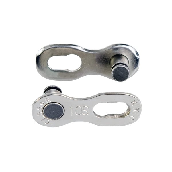 KMC Chain Link Missing Link 10SPD 5.9MM Card of 2, Silver (ML01025)