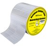 360Tronics Super Waterproof Butyl Tape 4 in x 16 Ft (W x L), All Weather Self-Adhesive Butyl Rubber Aluminum Foil Tape for Leak Proof Crack Sealing Roof Leakage Repair