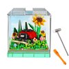Flower & Insect Bouquets Building Toys - 791 PCS Ladybug Micro Building Blocks Kit with Dust Cover, Preserved Flower Home Decor Christmas New Year Birthday Great Gift for Mom/Lover/Women (Ladybug)