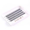 EXTENIFY Soft DIY Lashes 0.07mm 20 Roots 80 Clusters C Curl 11mm Individual False Eyelashes Natural Eyelash Extension at Home (20D-11mm-C Curl)