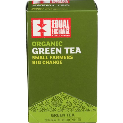 Equal Exchange Organic Green Tea - 20 Tea Bags