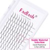 Lash Spikes Extension D Curl Mixed Tray Fairy Lashes Premade Spikes Eyelash Extensions Super Thick Spikes Individual Lashes Preamde Fans (D Curl, 8-14mm)