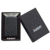 Zippo Armor Tire Tread Black Matte Pocket Lighter
