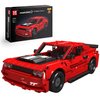 Mould King Car Challenger Hellcat Super Car Models Building Toys, Pull Back Toy Cars 15080 Model Car Kits Building Blocks Kit, Speed Champions Model Car Building Kits for Adults Kids 8+(738 PCS)