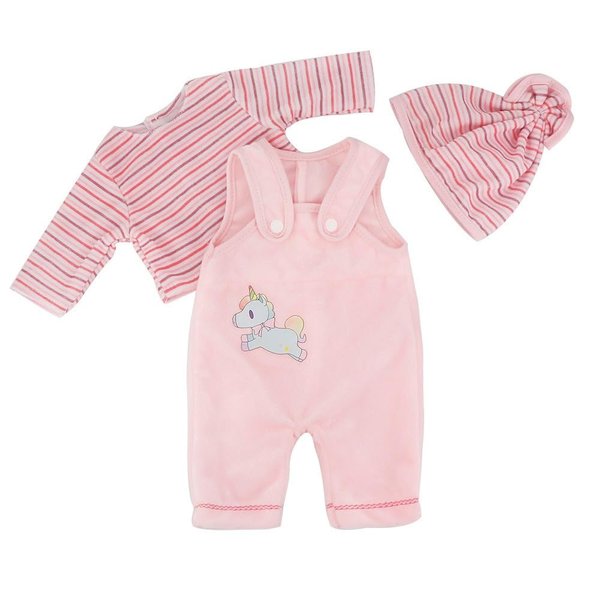 Reborn Baby Doll Clothes Baby Doll Clothing Outfit Accessories 3 Pices Sets for 15-17 Inches Newborn Boy & Girl