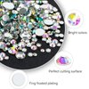 Canvalite 1500PCS Rhinestones Crystal AB Rhinestones for Nail with Pick Up Tweezers and Nail Rhinestone Picker, Nail Art Tools