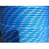 Sailboat Rigging Rope 1/4" x 100' Blue/White Double Braided Polyester Dacron Sheet Halyard Line