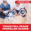 Force1 UFO 4000 Mini Drone for Kids - LED Remote Control Drone, Small RC Quadcopter for Beginners, 2.4GHz Remote Control, 360 Flips, 2 Speed UFO Drone, 2 RC Drone Toy Batteries, Flying Drones for Kids