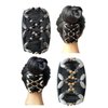 FXQHAN 2 Pcs Stretch Combs For Girl, Magic Beading Hair Comb-Double Clips Hair Styling Accessories for Women Girls Hair Beauty