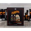 Suavecito Beard Wash Kit Men's Grooming & Cleansing Avocado Oil Shea Butter Olive Oil Nourishing Wash, Conditioner, Comb, Travel Bag