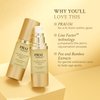 PRAI Beauty 24K Gold Caviar Wrinkle Repair Serum for Face, Anti-Aging Serum with Hyaluronic Acid, Vitamin C, 1.7 Oz