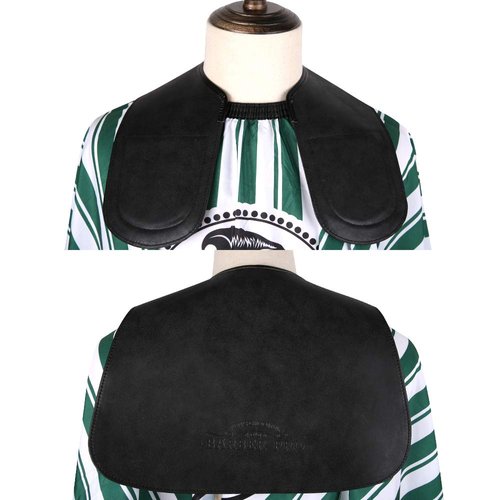 BARBER PRO Salon Cutting Collar, Waterproof Hair Cutting Cape Neck Fitting Accessories, with Adjustable Closure, Non-Slip Neck Wrap for Hairdressing, Hair Dye or Hair Cut -Black