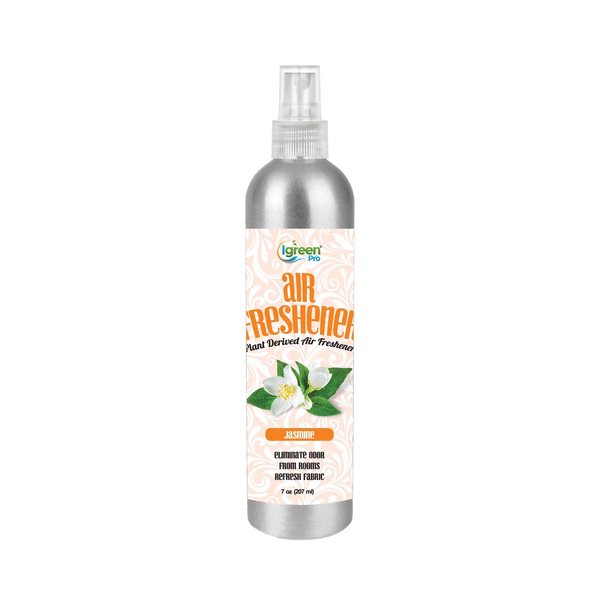 IGreen Pro Naturally-Derived | Phthalate-Free | fabric | air | freshener | Jasmine | 7 Ounce Bottle