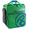 BRUBAKER Henry Superfunction Combo Ski Boot Bag and Ski Bag for 1 Pair of Ski up to 170 cm, Poles, Boots and Helmet - Blue Green