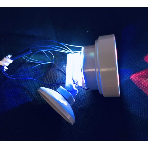 brickled Multi Color Spot Light USB Powered Light for Lego 2 Packs Creator House