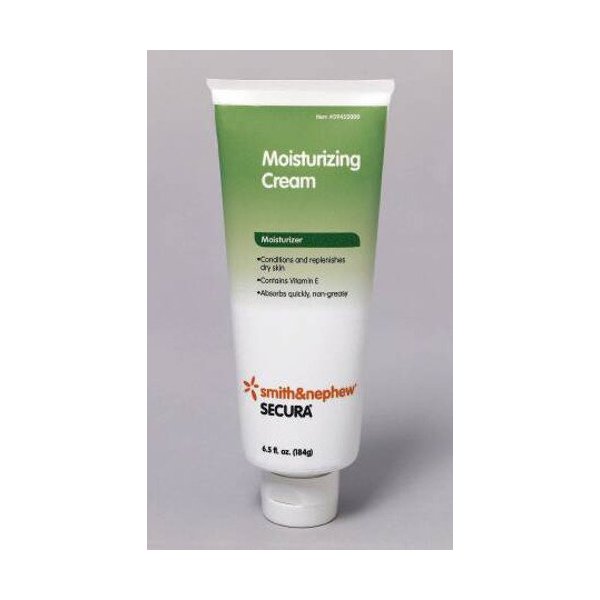 Secura Branded unscented Moisturizer Cream Tube 6.5 oz