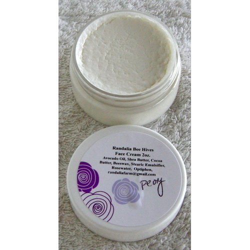Avocado Oil, Face Cream, Peony, Randalia Bee Hives