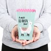 Whole Llama Fun - Llama Fiesta Baby Shower or Birthday Party Favor Popcorn Treat Boxes - Set of 12