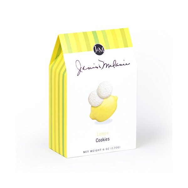 J&M Foods Lemon Cookies, 6 Ounce