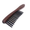 One&One Wood Hair Comb - wide tooth hair comb, Double row Inserted Teeth for Women Curly Hair