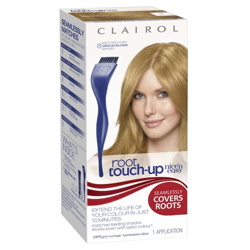 Clairol Nice 'n Easy Root Touch-Up 8 Matches Medium Blonde
