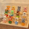 ALITTDRE 12 Mini Animals Building Blocks Sets Building Block Party Favor for Kids Small Zodiac Animals Pets Horse Dog Monkey Tiger Rabbit Dragon STEM Educational Toys for Boys Girls（Tiger）