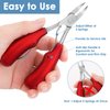 Modacraft Podiatrist Toenail Clippers, Professional Thick & Ingrown Toe Nail Clippers for Men Seniors, Ingrown Toenail Treatment Removal Kit with Nail Cutter Super Sharp Blade Soft Anti-Slip Handle