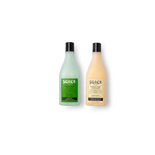 Sauce Beauty Chimichurri Mint Shampoo and Coconut Cream Conditioner Set - 2 10 fl. oz. Bottles
