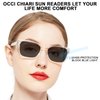 OCCI CHIARI Oversized Reading Sunglasses for Women 1.5 Reader Sunglasses Lady Outdoor UV400(1.0 1.25 1.5 1.75 2.0 2.25 2.5 2.75 3.0 3.5)