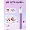 AHHFEI Rechargeable 5 in 1 Ear and Nose Hair Trimmer for Women, 2024 Professional Painless Eyebrow & Facial Hair Trimmer with Powerful Motor and Dual-Edge Blades Easy Cleansing