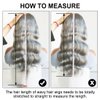 Mscathy 200% Grey Body Wave Lace Front Wigs Human Hair Pre Plucked Grey Human Hair 13×4 Front Wigs Glueless Silver Lace Front Wigs for Women (24 Inch, Grey body wave)