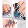 Major Dijit Chameleon Nail Polish Holographic Glitter Quick Dry Nail Polish Shimmer Iridescent Chrome Nail Art Varnish (02)