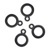 Norman Lures Fishing Rod Hook Keeper, Saves Rod Guides and Cork Handles, Fishing Gear and Accessories, Pack of 4, Assorted