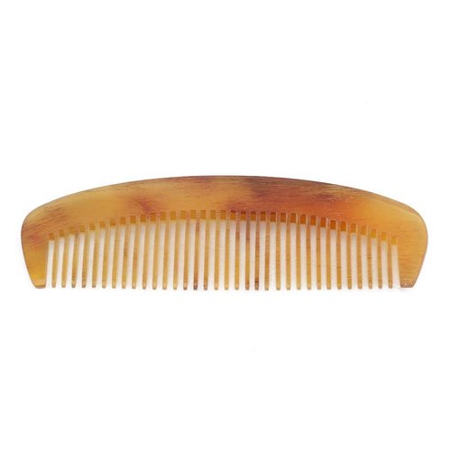 1Pc Natural Ox Horn Comb Of Hair No Static Health Care Hair Brush Hairdressing Comb For Hair, Styling Tools and Appliances