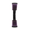 ZJchao Hair Straightening Double Brush Comb, Double Ended Bristle Hair Brush Clamp Straightener Comb, High Temperature Resistant, ABS Material, for Hairdressing Tool
