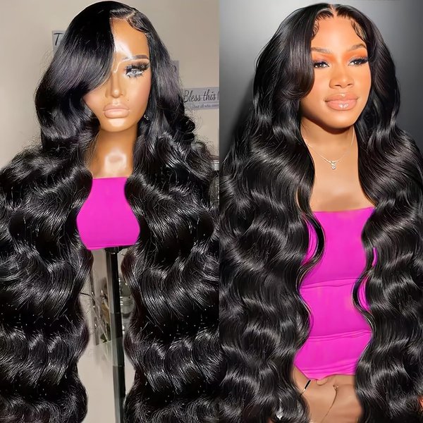 yesbest Body Wave 13x6 Lace Front Wigs Human Hair Pre Plucked Glueless Wigs for Women Human Hair Body Wave Lace Frontal 180% Density Body Wave Human Hair Wig 13x6 Frontal Wigs Human Hair 30 Inch