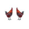 SanerLian Cock Chicken Rooster Temporary Tattoo Sticker Red Waterproof Teens Girls Boys Kids Party Favor Makeup Set of 5 (SF4721)
