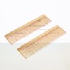 Grtdrm Portable Metal Comb, Minimalist Pocket Golden Hair Comb for Women Men Unisex