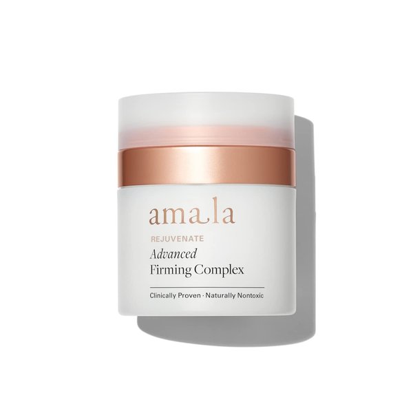 Amala Advanced Firming Complex with Avocado and Maca Root Peptides, Acai Stem Cells, and Ferulic and Hyaluronic Acids, Anti-Aging Natural Face Moisturizer for Fine Lines and Wrinkles, 50ml