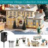 2 Pcs 4.5V Lemax Power Adapter with 3 Output Jacks Compatible with Lemax Lighted Accessory 94566 94563 94564 94565 74295 74269 84428 Christmas Halloween Village Lights Micro Lighting Building Decor
